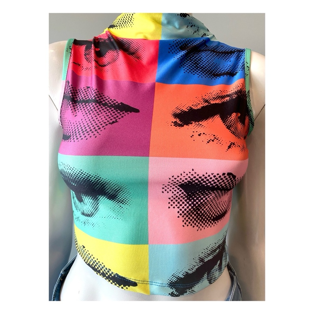 Urban Outfitters Retro Graphic Crop Top